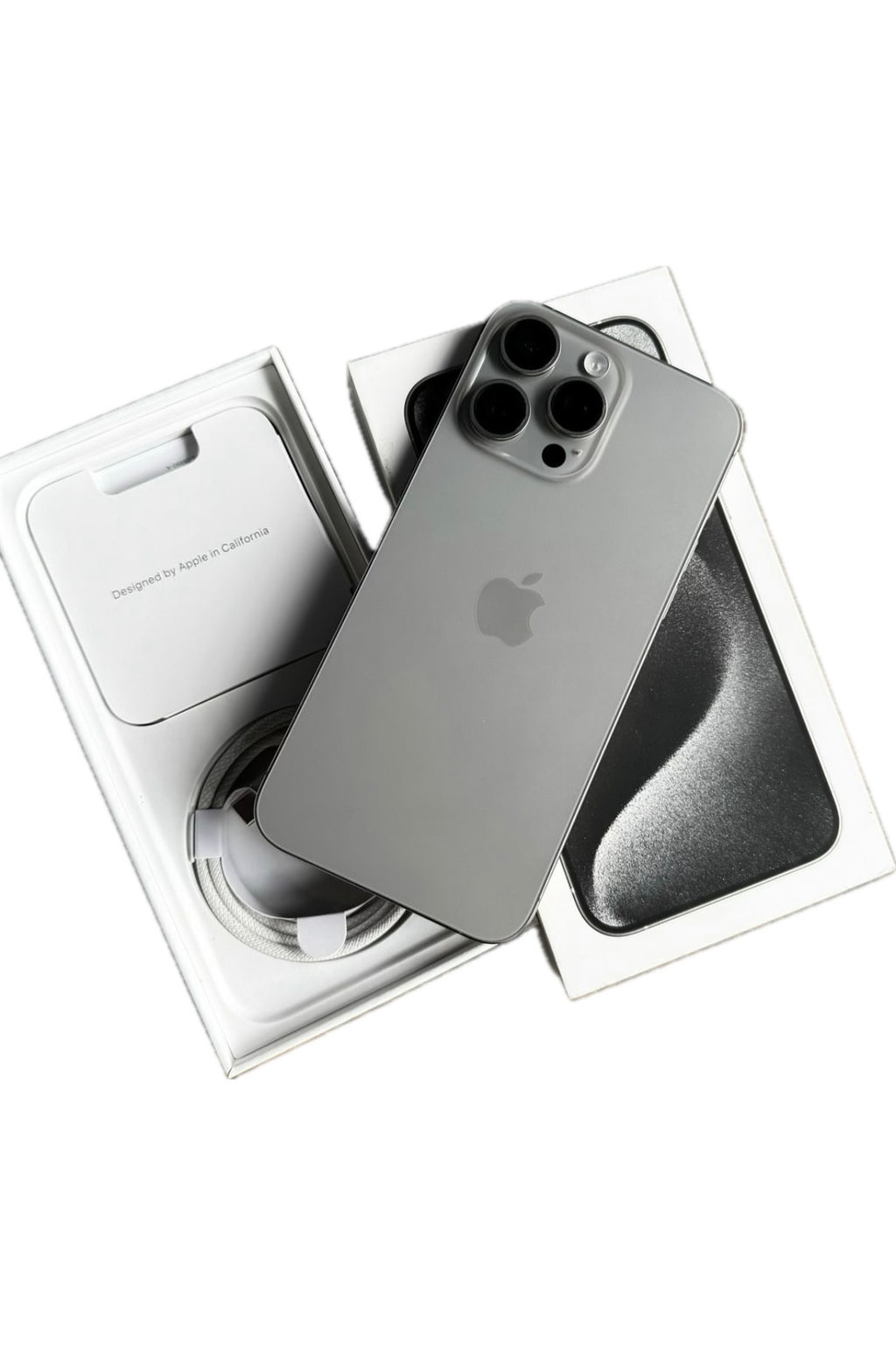 iPhone 15 Pro Max 256 GB Grijs – Refurbished