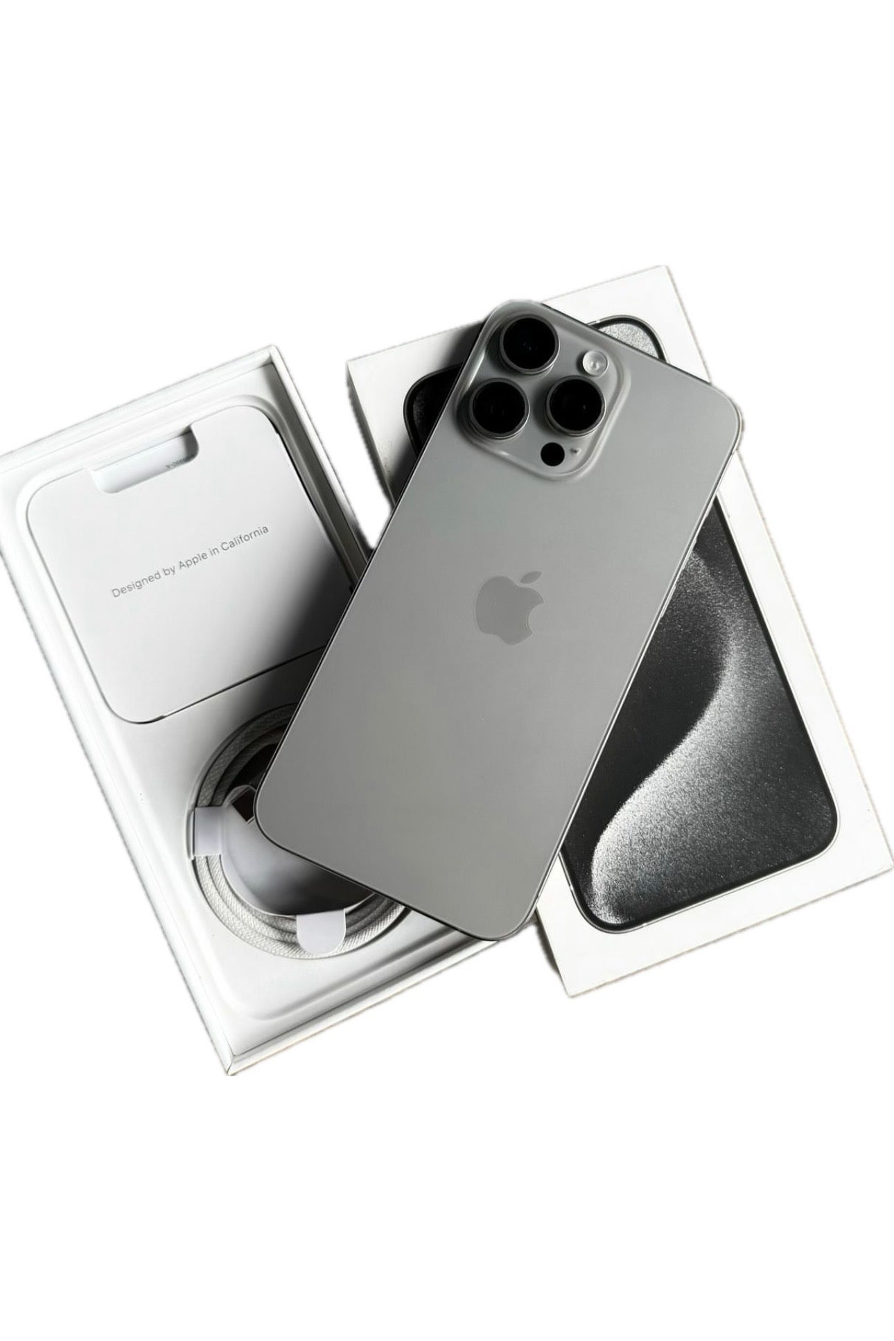 iPhone 15 Pro Max 256 GB Grijs – Refurbished