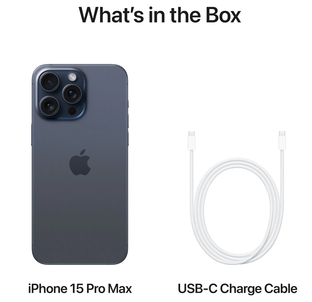 IPHONE 15 PRO MAX 256 GB Zwart – REFURBISHED